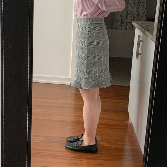 Zara checked skirt - Picture 2 of 5